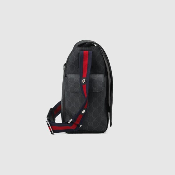 Gucci GG Supreme Medium Baby Changing Bag Black - Afbeelding 4