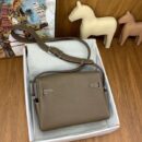 Hermes Kelly Messenger Bag Taupe
