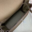 Hermes Kelly Messenger Bag Taupe
