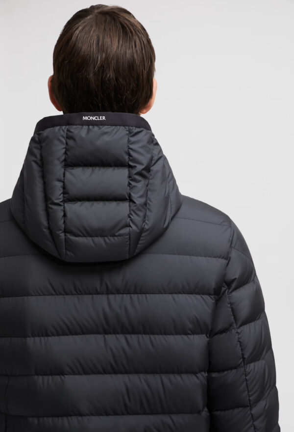 Moncler Galion Hooded Short Down Jacket Black - Afbeelding 6