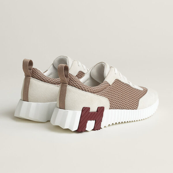 Hermes Bouncing Sneakers Beige Argile - Afbeelding 4