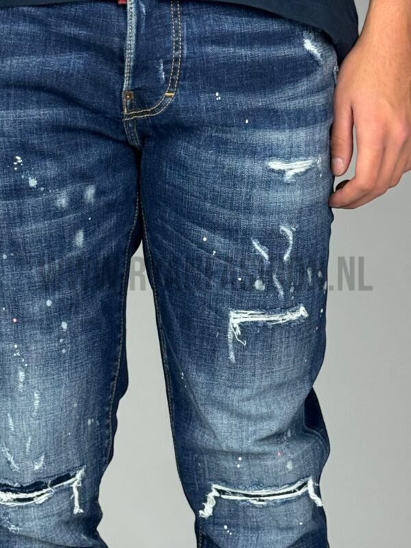 Dsquared2 Slim Fit Jeans Darkblue S11 - Afbeelding 2