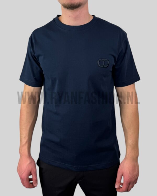 Dior CD Icon T-Shirt Navy Blue