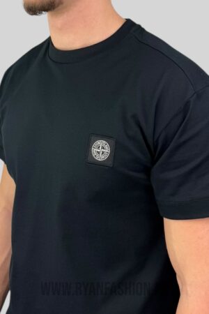 Stone Island Compass Logo T-Shirt Black