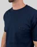 Dior CD Icon T-Shirt Navy Blue