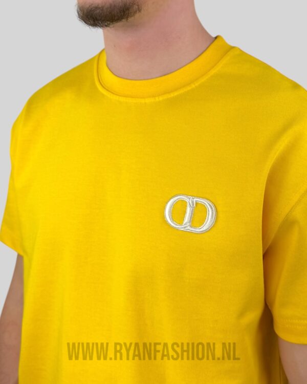Dior CD Icon T-Shirt Yellow - Afbeelding 3