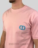 Dior CD Icon T-Shirt Pink