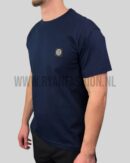 Stone Island Compass Logo T-Shirt Navy Blue