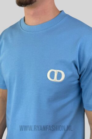 Dior CD Icon T-Shirt Blue