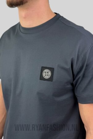 Stone Island Compass Logo T-Shirt Antraciet