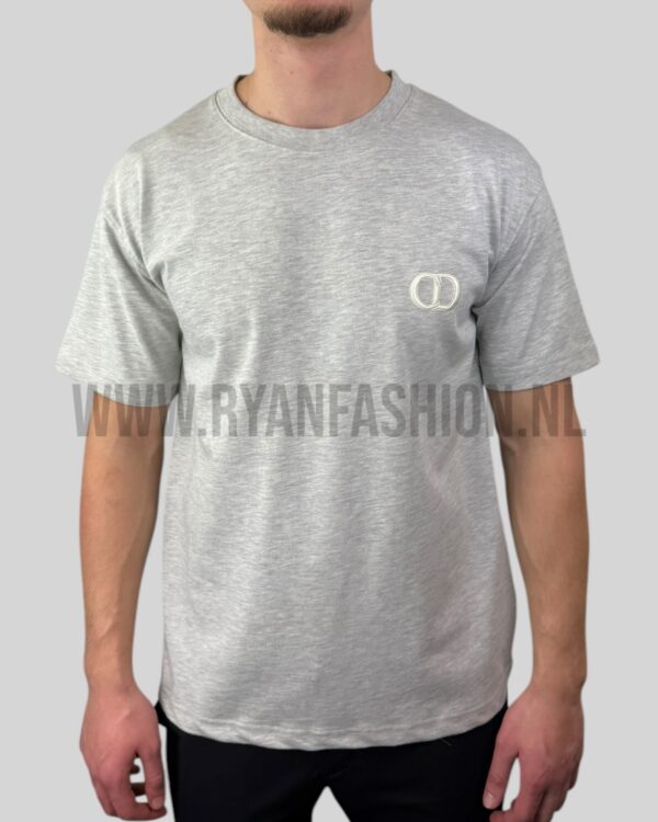 Dior CD Icon T-Shirt Grey Melange