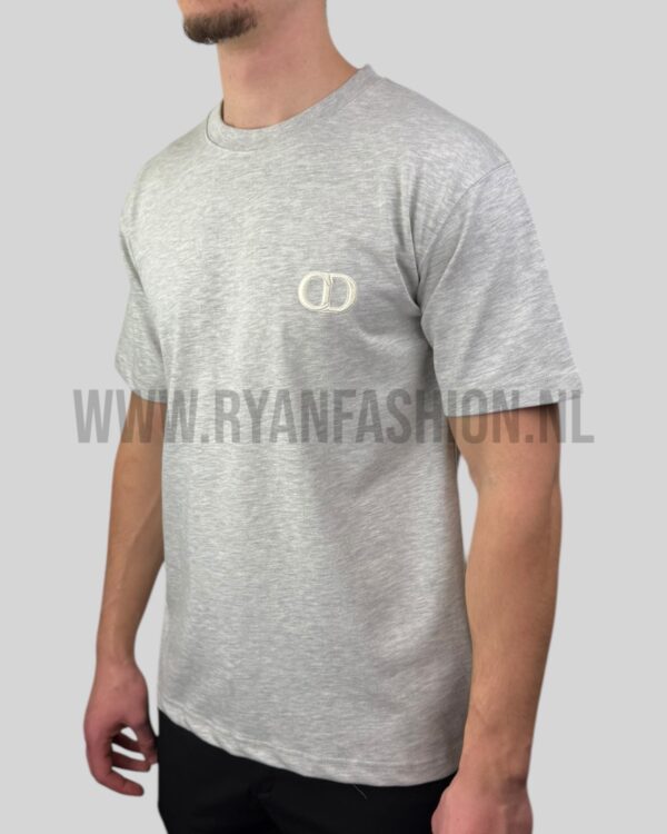 Dior CD Icon T-Shirt Grey Melange - Afbeelding 2