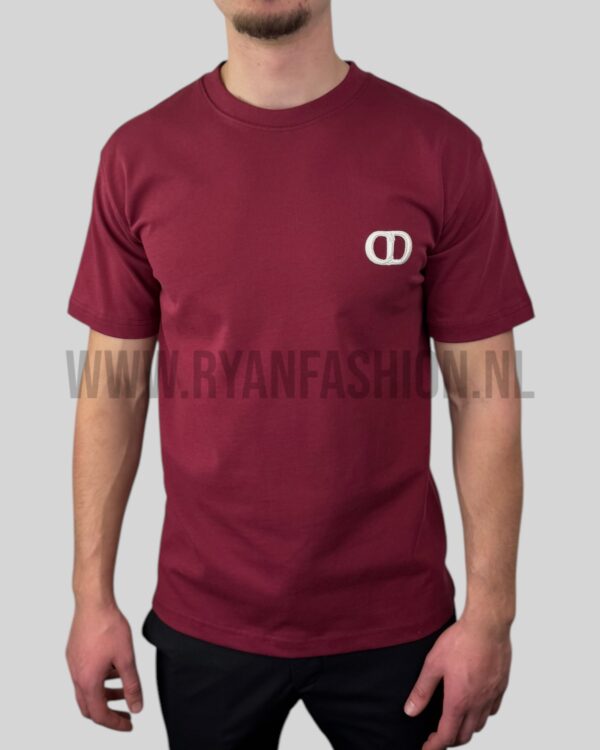 Dior CD Icon T-Shirt Bordeaux