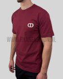 Dior CD Icon T-Shirt Bordeaux