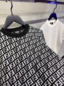 Fendi Monogram Jumper T-Shirt Black