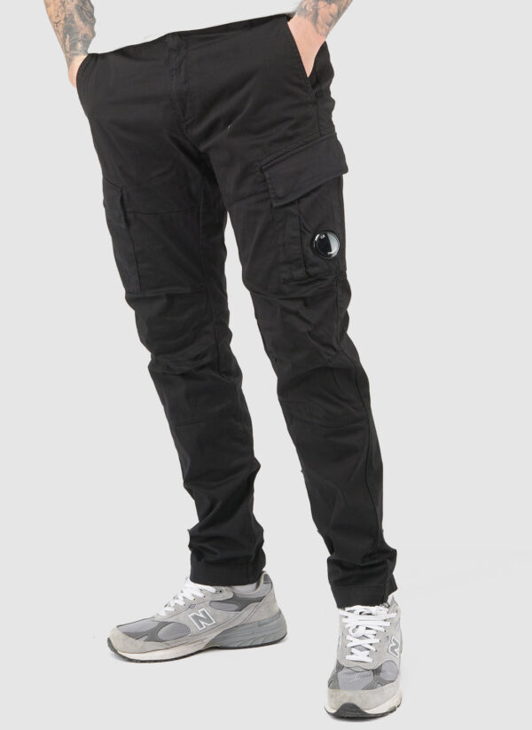 C.P. Company Lens Cargo Pants Black