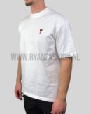 AMI Heart Logo T-Shirt White