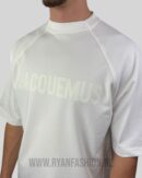 Jacquemus Le T-Shirt Typo White