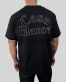 Casablanca Logo Print T-Shirt Black