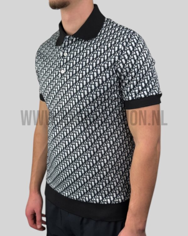Dior Oblique Polo Shirt Black - Afbeelding 2