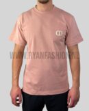 Dior CD Icon T-Shirt Salmon Pink