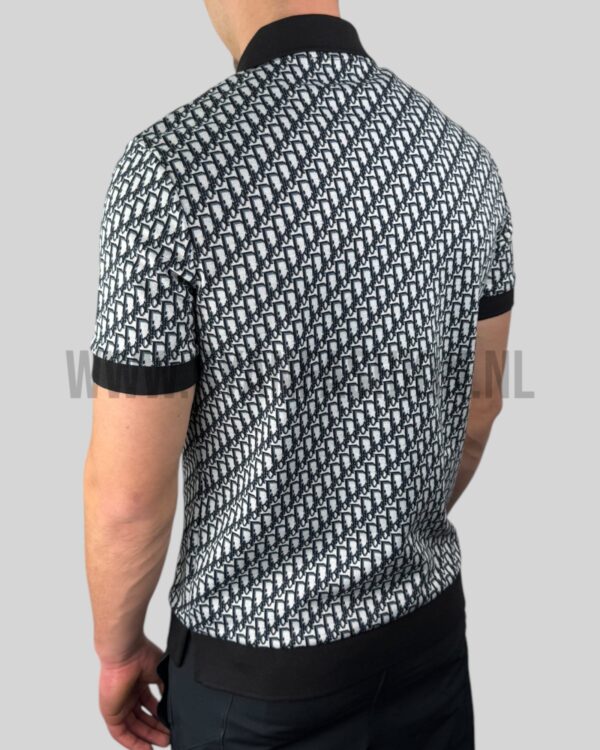 Dior Oblique Polo Shirt Black - Afbeelding 4