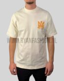 Amiri Ma Coro Logo T-Shirt Beige