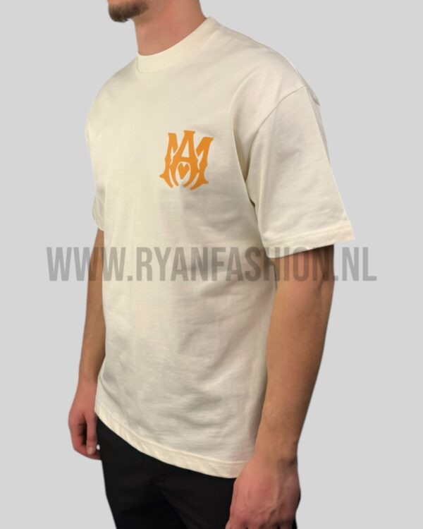 Amiri Ma Coro Logo T-Shirt Beige - Afbeelding 2