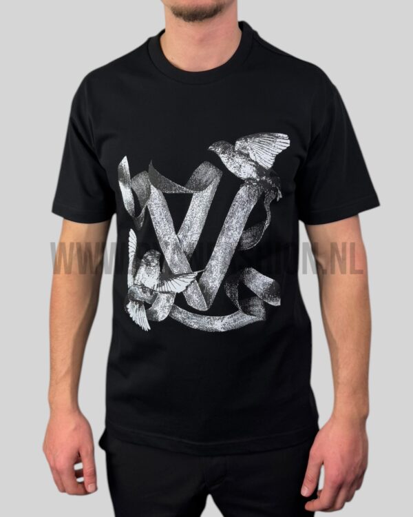 Louis Vuitton Classic Bird Cotton T-Shirt Black