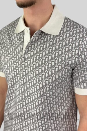 Dior Oblique Polo Shirt Beige