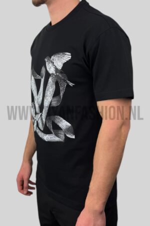 Louis Vuitton Classic Bird Cotton T-Shirt Black