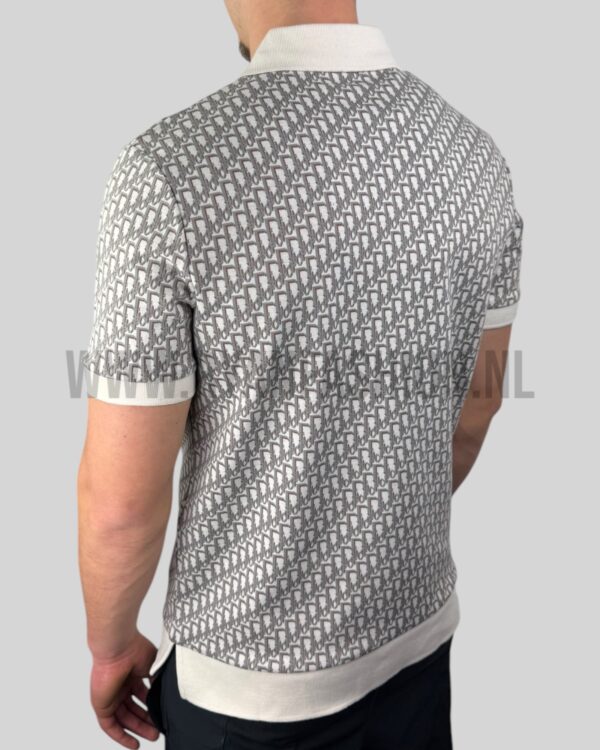 Dior Oblique Polo Shirt Beige - Afbeelding 4