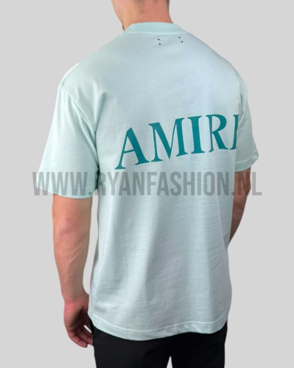 Amiri Ma Coro Logo T-Shirt Mint - Afbeelding 3