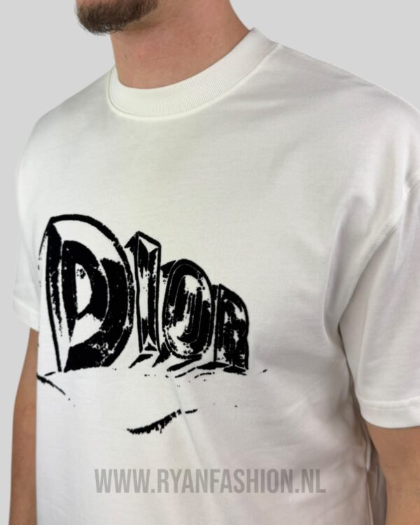 Dior Graffiti T-Shirt White - Afbeelding 3