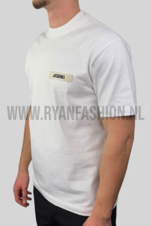 Jacquemus Het Gros Grain T-Shirt White