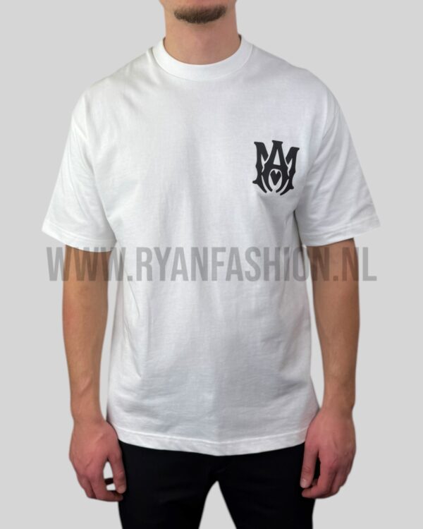 Amiri Ma Coro Logo T-Shirt White
