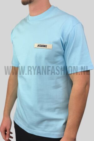 Jacquemus Het Gros Grain T-Shirt Blue