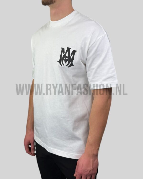 Amiri Ma Coro Logo T-Shirt White - Afbeelding 2