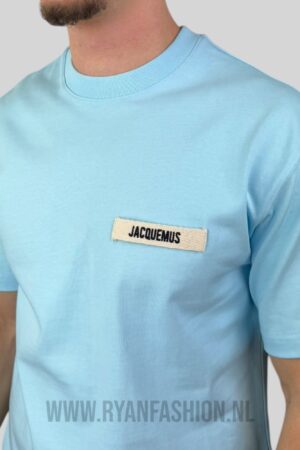 Jacquemus Het Gros Grain T-Shirt Blue
