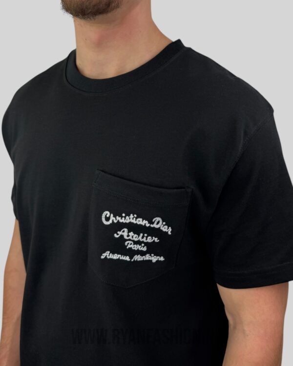 Dior Atelier Paris T-Shirt Black - Afbeelding 4