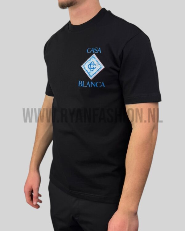 Casablanca Pool Graphic T-Shirt Black - Afbeelding 2