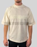 Jacquemus Le T-Shirt Typo Beige