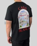 Casablanca Le Passage Printed T-Shirt Black