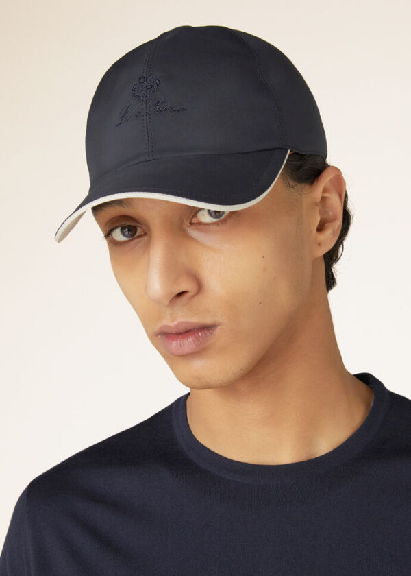 Loro Piana Baseball Cap Navy Blue - Afbeelding 2