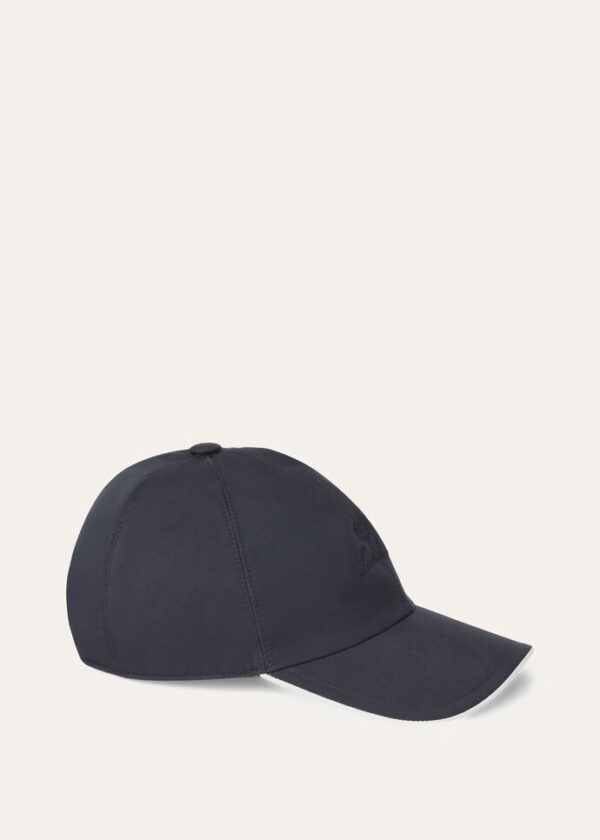 Loro Piana Baseball Cap Navy Blue
