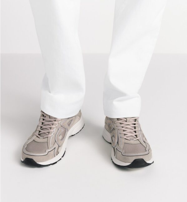 Dior B30 Countdown-Sneaker Grey Suede - Afbeelding 2