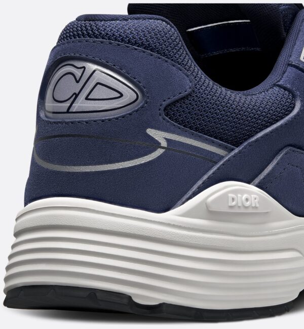 Dior B30 Countdown-Sneaker Marineblauwe Suede - Afbeelding 6