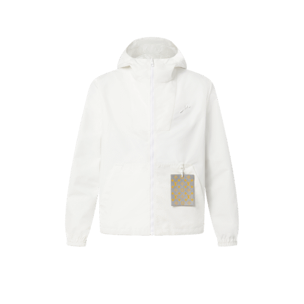 Louis Vuitton Monogram Reversible Nylon Windbreaker White