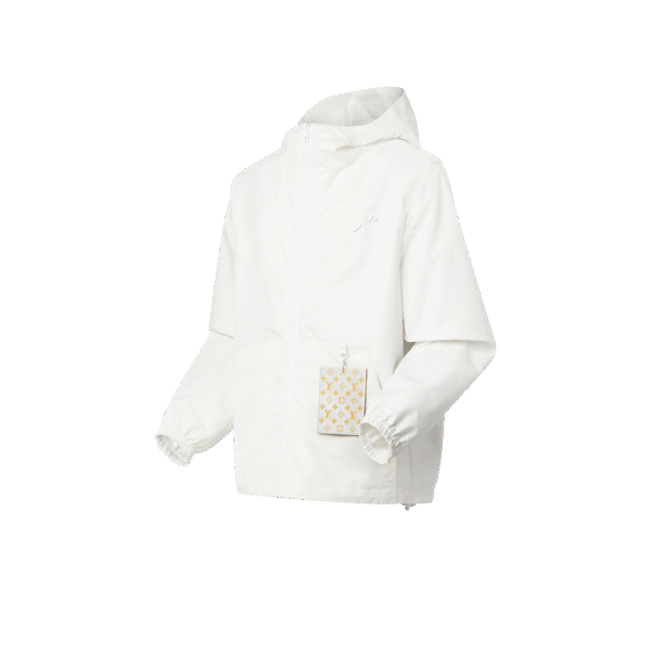 Louis Vuitton Monogram Reversible Nylon Windbreaker White - Afbeelding 3