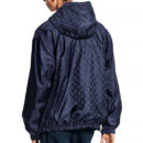 Louis Vuitton Monogram Reversible Nylon Windbreaker Dark Blue